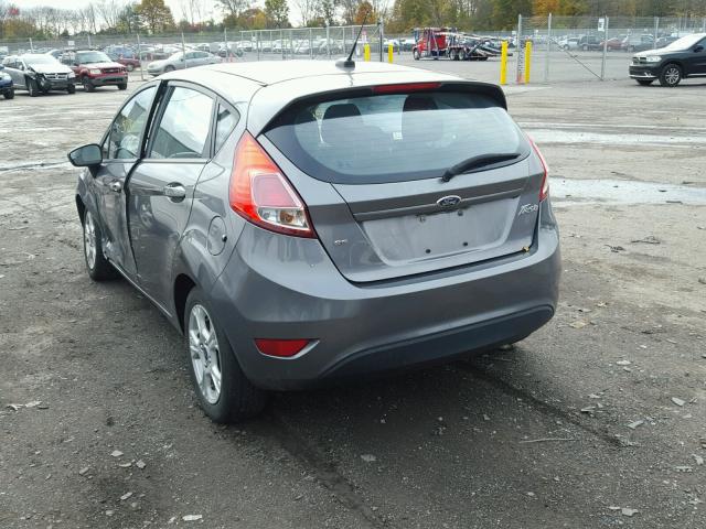 3FADP4EJ3EM148952 - 2014 FORD FIESTA SE GRAY photo 3