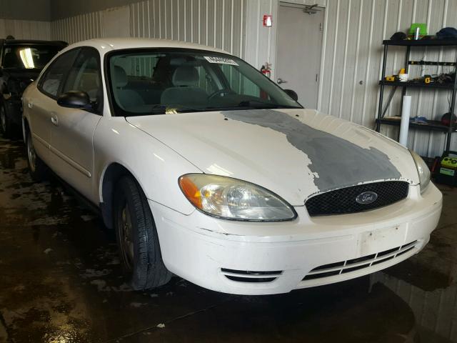 1FAFP53U97A181031 - 2007 FORD TAURUS WHITE photo 1