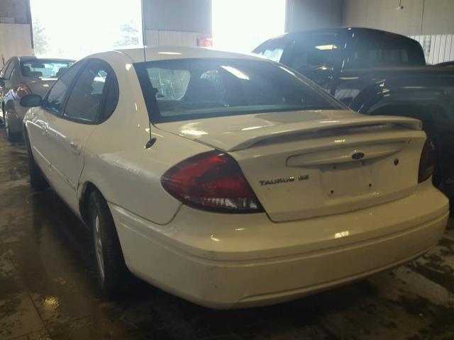 1FAFP53U97A181031 - 2007 FORD TAURUS WHITE photo 3