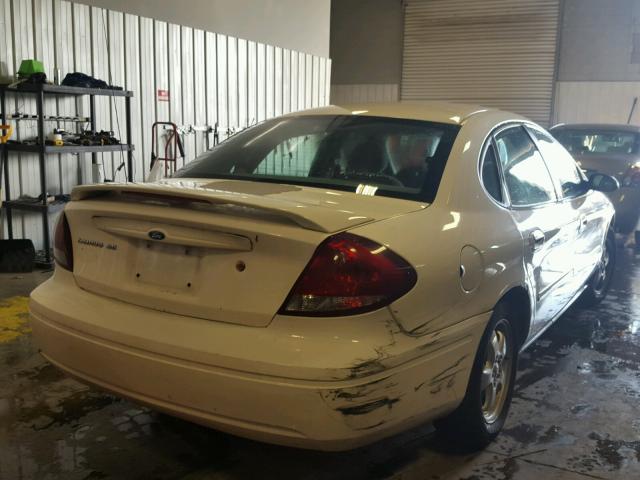 1FAFP53U97A181031 - 2007 FORD TAURUS WHITE photo 4