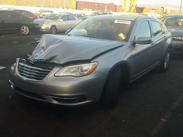 1C3CCBAB3EN230646 - 2014 CHRYSLER 200 LX SILVER photo 2