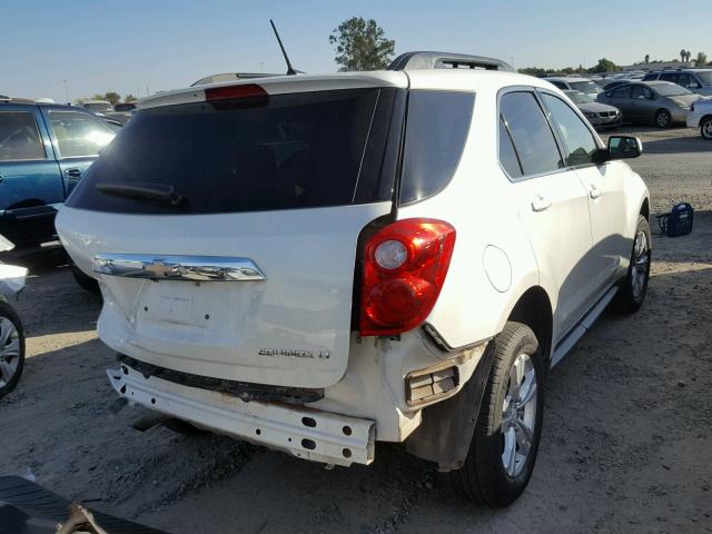 2GNALDEK2D1198269 - 2013 CHEVROLET EQUINOX LT WHITE photo 4