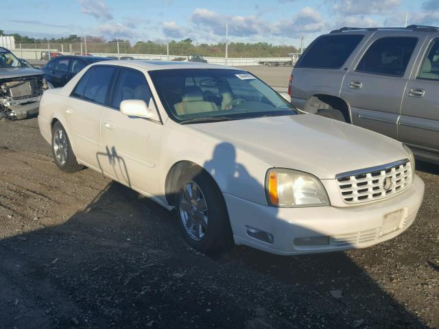 1G6KF57973U276393 - 2003 CADILLAC DEVILLE DT CREAM photo 1