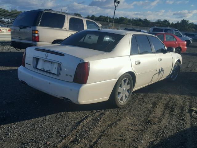 1G6KF57973U276393 - 2003 CADILLAC DEVILLE DT CREAM photo 4