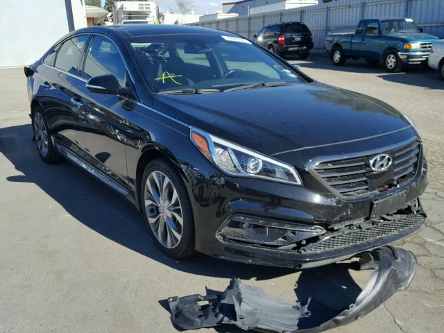 5NPE34AB4FH177859 - 2015 HYUNDAI SONATA SPO BLACK photo 1