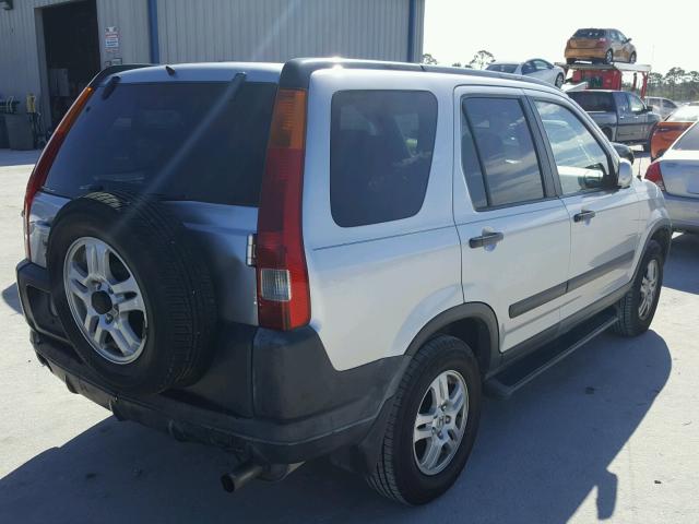 JHLRD78803C028790 - 2003 HONDA CR-V EX SILVER photo 4