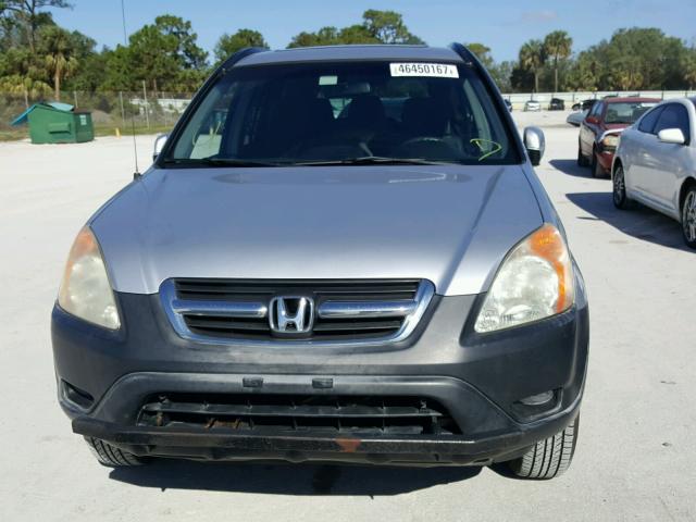 JHLRD78803C028790 - 2003 HONDA CR-V EX SILVER photo 9