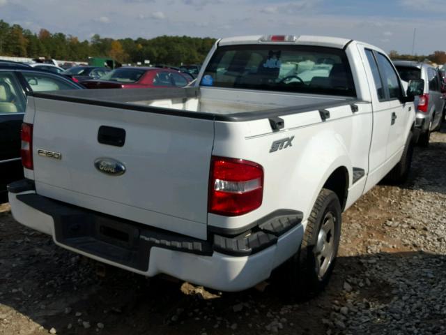 1FTRX02W97KB54970 - 2007 FORD F150 WHITE photo 4