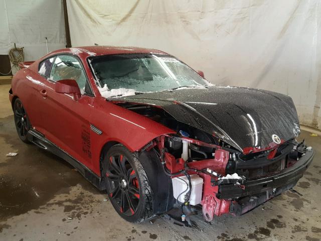 KMHHN66F97U235532 - 2007 HYUNDAI TIBURON GT RED photo 1