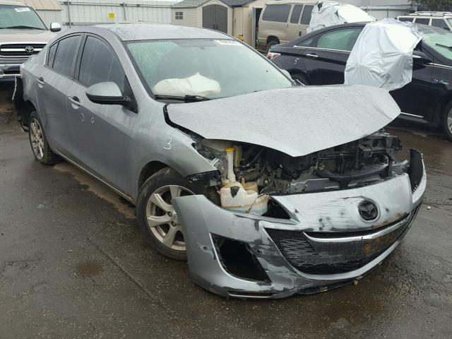 JM1BL1SF3A1176365 - 2010 MAZDA 3 I GRAY photo 1