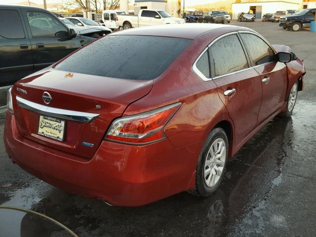 1N4AL3AP3EN347136 - 2014 NISSAN ALTIMA 2.5 RED photo 4