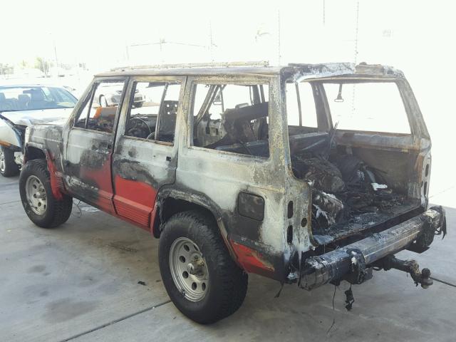 1J4FT68S5TL334130 - 1996 JEEP CHEROKEE S BURN photo 3