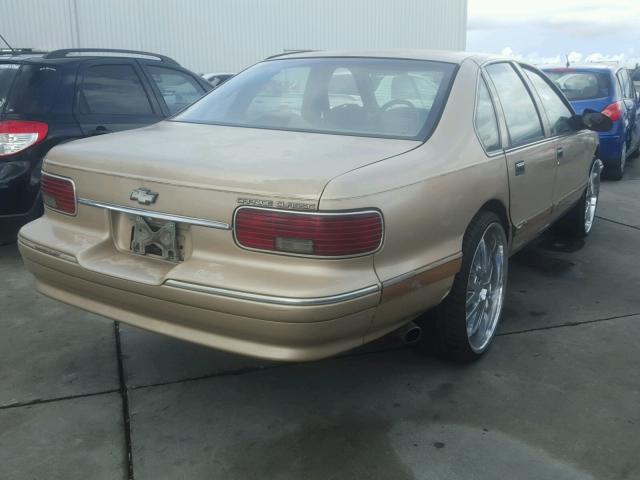 1G1BL52P4TR189297 - 1996 CHEVROLET CAPRICE TAN photo 4