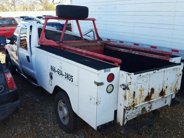 1FTSW31P15ED23827 - 2005 FORD F350 SRW S WHITE photo 3