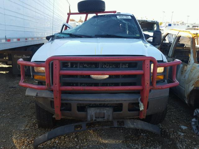 1FTSW31P15ED23827 - 2005 FORD F350 SRW S WHITE photo 7