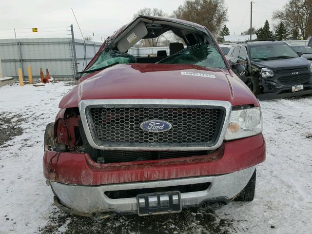 1FTPW14VX8FB93405 - 2008 FORD F150 SUPER RED photo 9