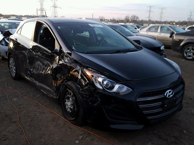 KMHD35LHXGU267622 - 2016 HYUNDAI ELANTRA GT BLACK photo 1