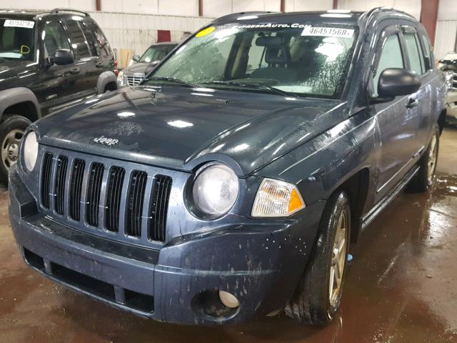 1J8FT47038D500925 - 2008 JEEP COMPASS SP 蓝色 照片 2