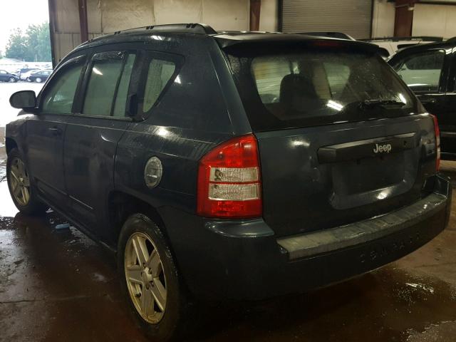 1J8FT47038D500925 - 2008 JEEP COMPASS SP 蓝色 照片 3