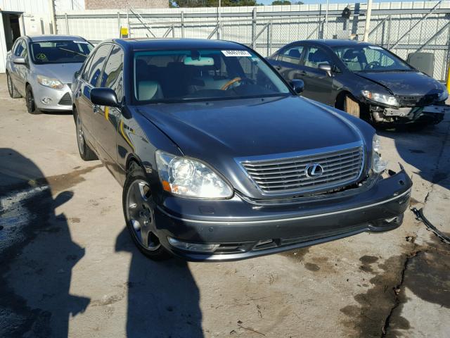 JTHBN36F255023683 - 2005 LEXUS LS 430 BLACK photo 1