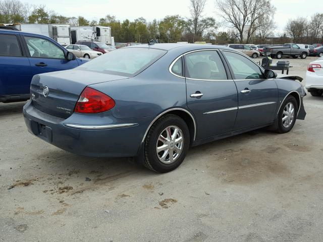 2G4WC582X71224455 - 2007 BUICK LACROSSE C BLUE photo 4