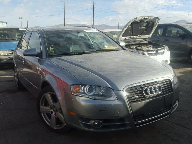 WAUKF78E07A217114 - 2007 AUDI A4 2.0T AV GRAY photo 1