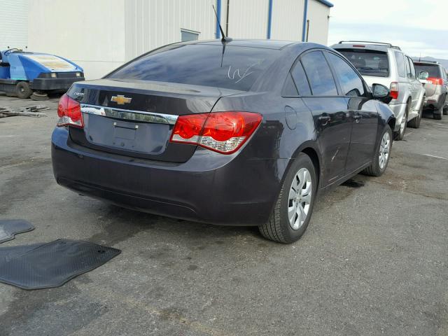 1G1PA5SH5E7227087 - 2014 CHEVROLET CRUZE LS GRAY photo 4