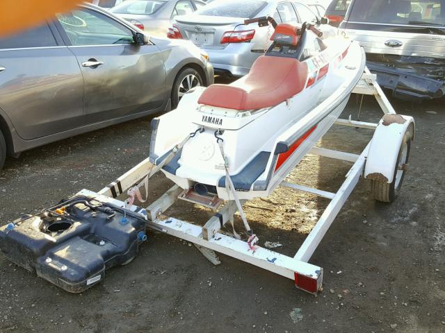 YAM20962G889 - 1989 YAMAHA WAVERUNNER WHITE photo 4