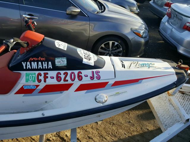 YAM20962G889 - 1989 YAMAHA WAVERUNNER WHITE photo 5