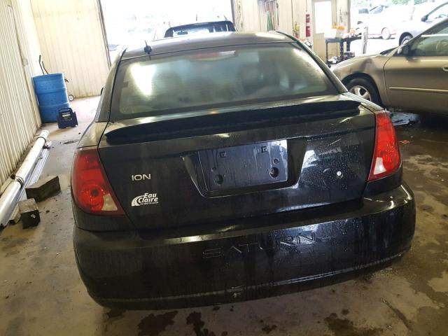 1G8AN15F66Z163341 - 2006 SATURN ION LEVEL BLACK photo 9