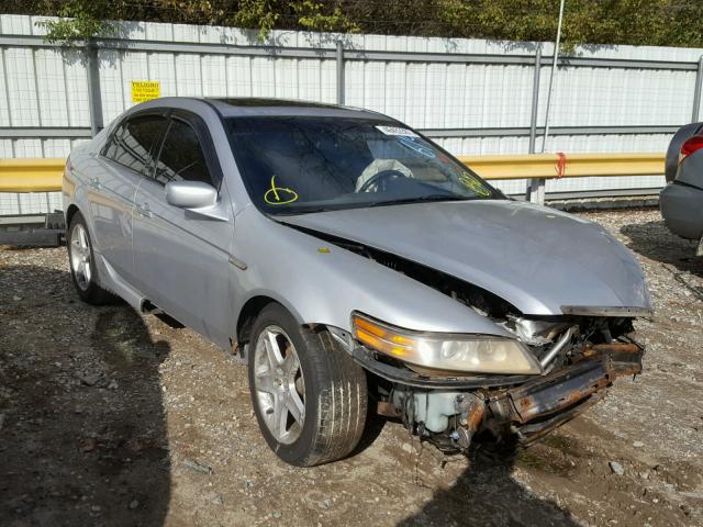 19UUA66205A022884 - 2005 ACURA TL SILVER photo 1