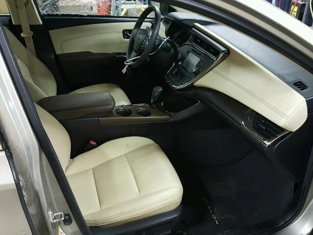 4T1BK1EBXGU222384 - 2016 TOYOTA AVALON XLE TAN photo 5