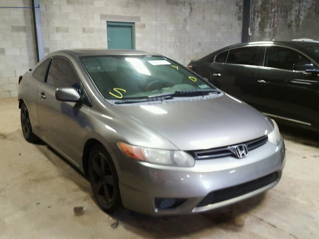 2HGFG12877H576593 - 2007 HONDA CIVIC EX GRAY photo 1