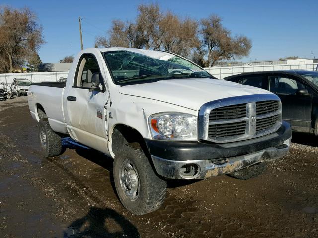 3D7KS26L29G540934 - 2009 DODGE RAM 2500 WHITE photo 1