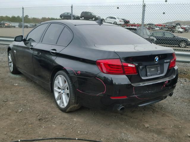 WBAFU7C56CDU64483 - 2012 BMW 535 XI Чорний фото 3