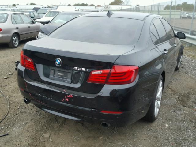 WBAFU7C56CDU64483 - 2012 BMW 535 XI BLACK photo 4