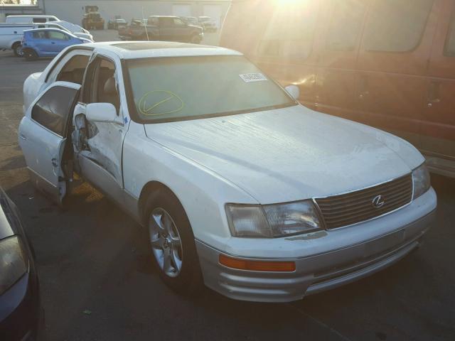 JT8UF22E3S0003058 - 1995 LEXUS LS 400 WHITE photo 1