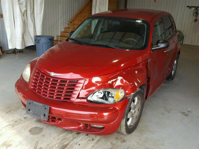 3C4FY58B64T332507 - 2004 CHRYSLER PT CRUISER BURGUNDY photo 2