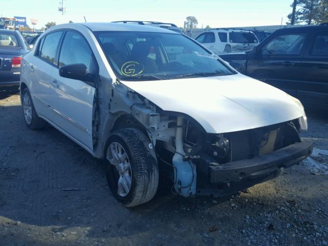 3N1AB6AP7CL684018 - 2012 NISSAN SENTRA 2.0 WHITE photo 1