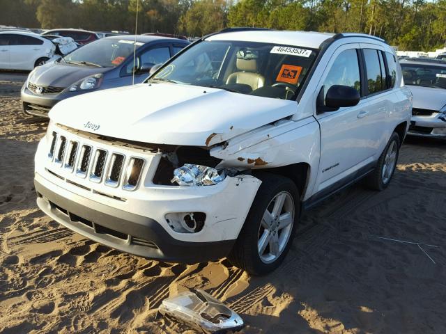 1J4NT5FB2BD140415 - 2011 JEEP COMPASS LI WHITE photo 2