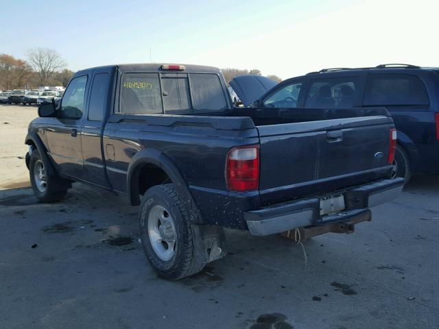 1FTZR45EX2PA80250 - 2002 FORD RANGER SUP BLUE photo 3