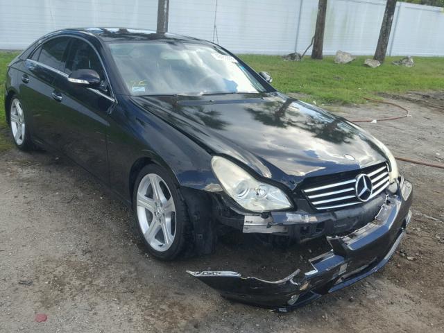 WDDDJ75X56A023523 - 2006 MERCEDES-BENZ CLS 500C BLACK photo 1