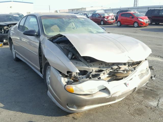 2G1WW12E439210160 - 2003 CHEVROLET MONTE CARL 棕色 照片 1