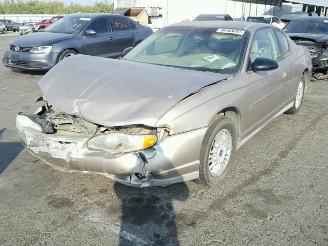 2G1WW12E439210160 - 2003 CHEVROLET MONTE CARL 棕色 照片 2