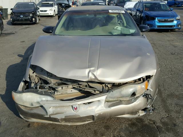 2G1WW12E439210160 - 2003 CHEVROLET MONTE CARL 棕色 照片 9