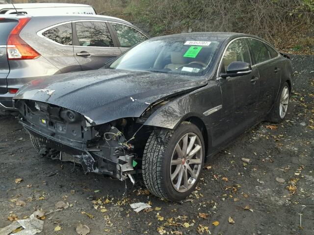 SAJWJ1CD5F8V79087 - 2015 JAGUAR XJ BLACK photo 2