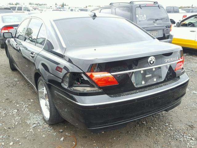 WBAHN83526DT60136 - 2006 BMW 750 LI BLUE photo 3