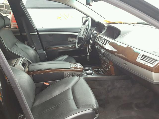 WBAHN83526DT60136 - 2006 BMW 750 LI BLUE photo 5