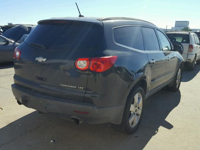 1GNLRHED8AS154899 - 2010 CHEVROLET TRAVERSE L BLACK photo 4