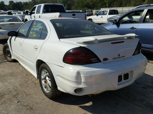 1G2NF52E84C250377 - 2004 PONTIAC GRAND AM S თეთრი ფოტო 3